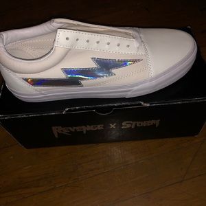revenge x storm White PU